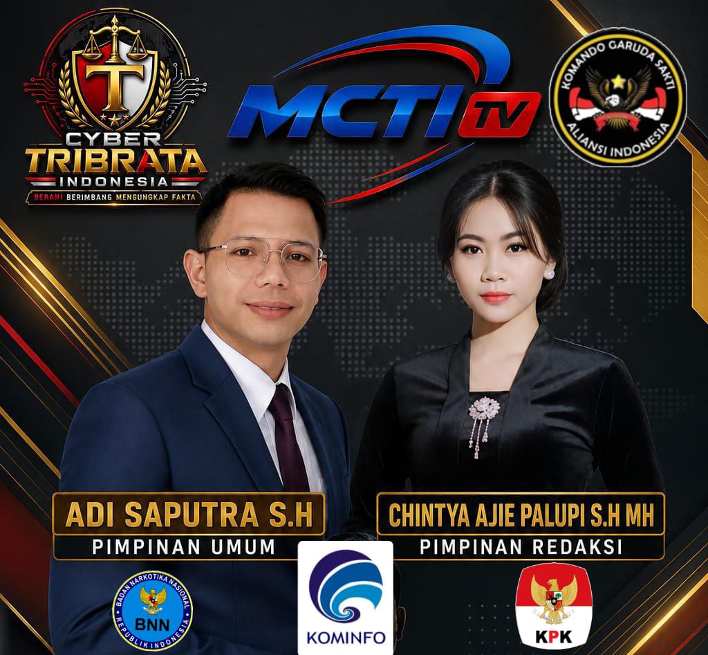 Hari Pertama Berdiri, Media Cybertribrataindonesia.com Mendapat Dukungan dari Berbagai InstansiBekasi – Media Cybertribrataindonesia.com, yang didirikan oleh Adi Saputra, S.H. bersama Chintya Ajie Palupi, S.H., M.H., resmi memulai kiprahnya sebagai media siber.Pada hari pertama berdiri, Cybertribrataindonesia.com mendapat dukungan dari berbagai instansi pemerintah, termasuk unsur TNI dan Polri. Dukungan tersebut diharapkan menjadi semangat bagi media ini untuk menyajikan informasi yang akurat, berimbang, dan bermanfaat bagi masyarakat.Pendiri Cybertribrataindonesia.com menyampaikan komitmennya untuk menjalankan kegiatan jurnalistik secara profesional dengan menjunjung tinggi kode etik jurnalistik serta berkontribusi dalam penyebaran informasi yang terpercaya.