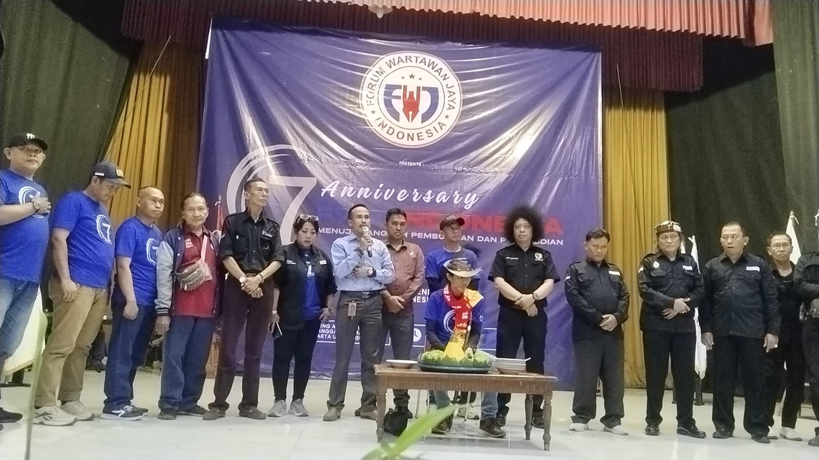 MEDIA CYBER TRIBRATA INDONESIA” UCAPKAN SELAMAT MILAD, FORUM WARTAWAN JAYA INDONESIA.FWJI KE.7​
