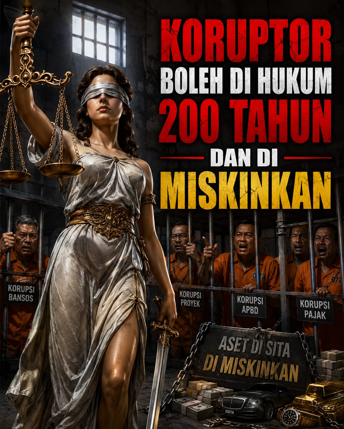 Prof DR Sutan Nasomal Meminta Presiden RI Ultimatum Hukuman MATI Bagi Pejabat Negara Korupsi Dan Di MISKINKAN. Rakyat Menunggu Putusan !!