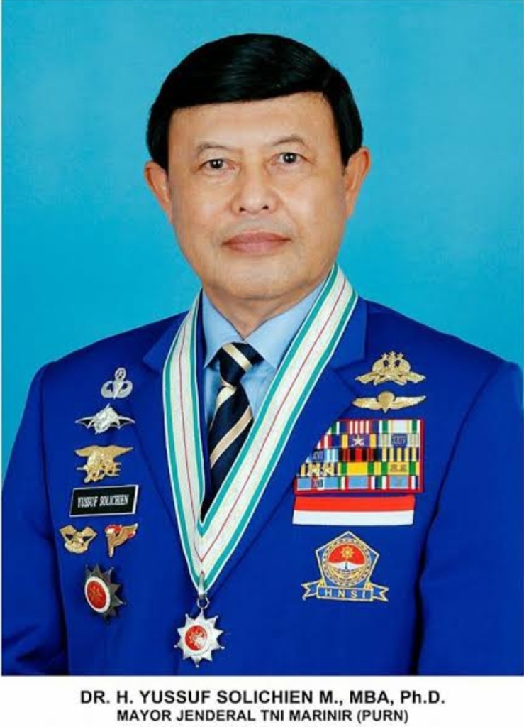 Mayor Jenderal TNI Marinir (Purn) Dr. H. Yussuf Solichien M., MBA, Ph.D.