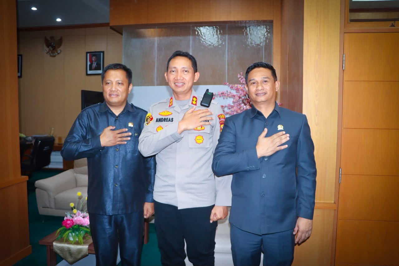 Bangun Kolaborasi Sejak Hari Pertama, Kapolres Luwu Sambangi Ketua DPRD