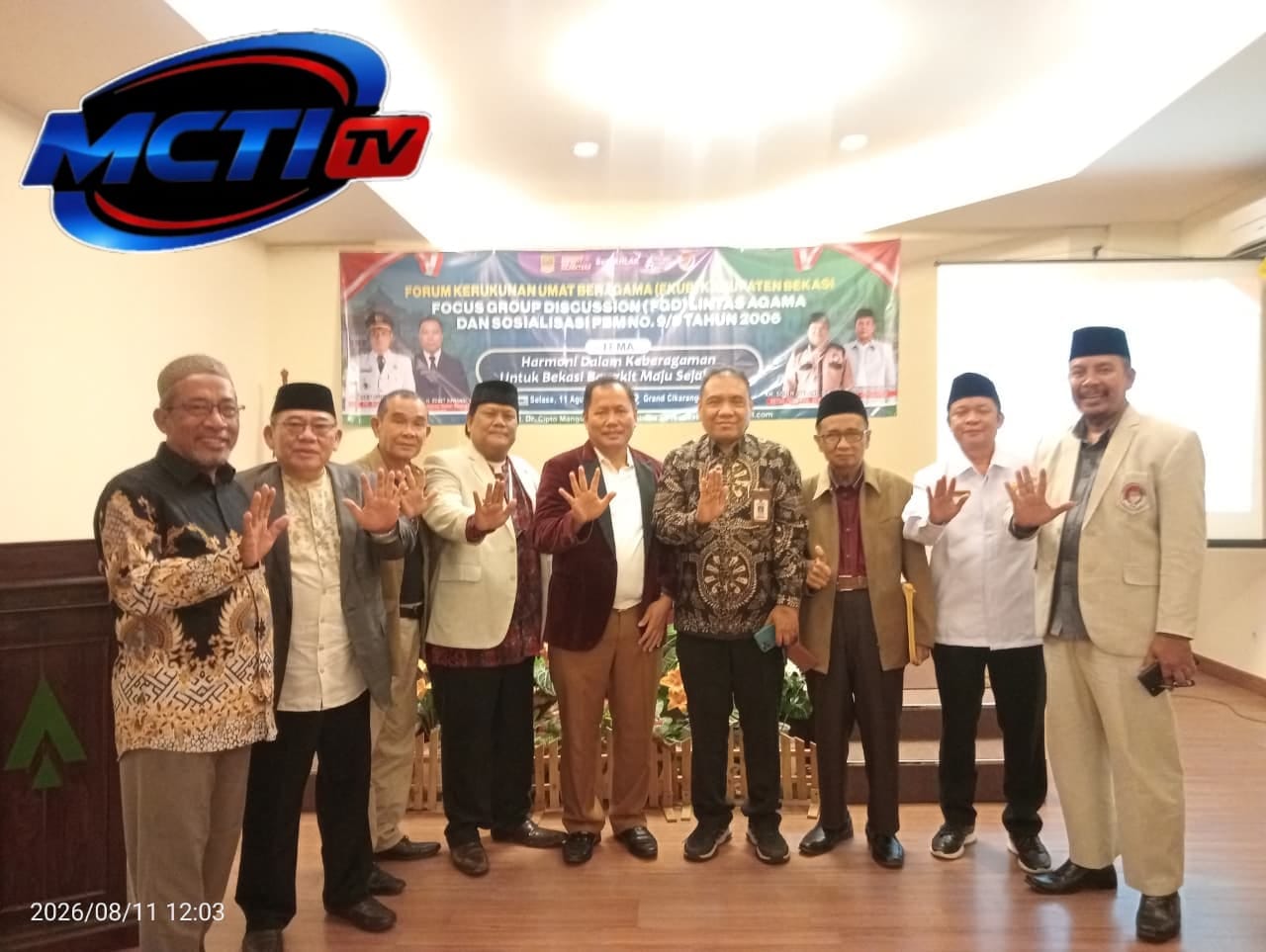 Ketua FKUB KH. Soleh Jaelani Ajak Masyarakat Perkuat Kerukunan dan Harmoni Antarumat BeragamaKabupaten Bekasi
