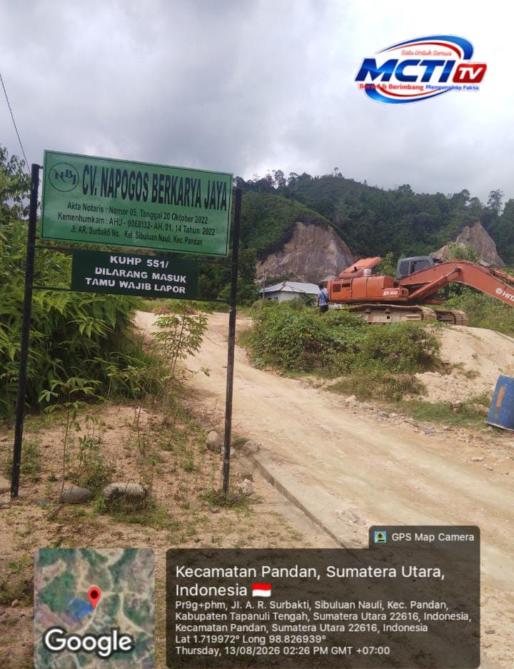 PENGUSAHA GALIAN -C YANG RESMI IZINNYA BUTUH KEPASTIAN HUKUM KEPADA APARAT PENEGAK HUKUM YANG NOTA BENE NYA MASIH INGIN DI DEMO MAHASISWA DI POLRES TAPANULI TENGAH.