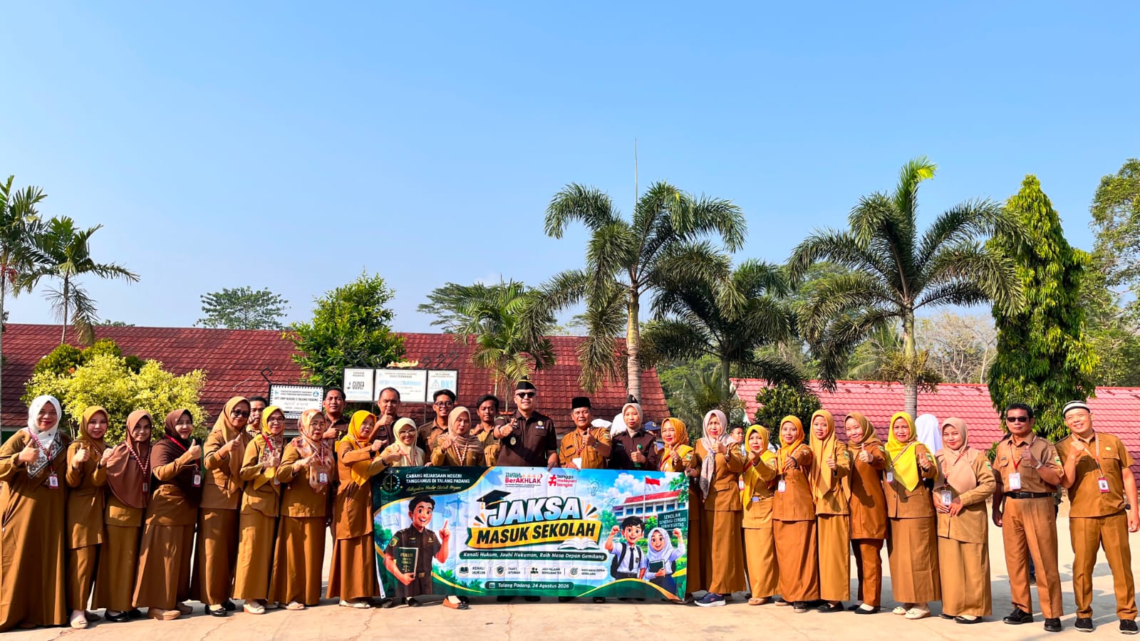 Program JAKSA MASUK SEKOLAH (JMS) Tahun 2026,Sosialisasi di SMPN 2 Talang Padang‎