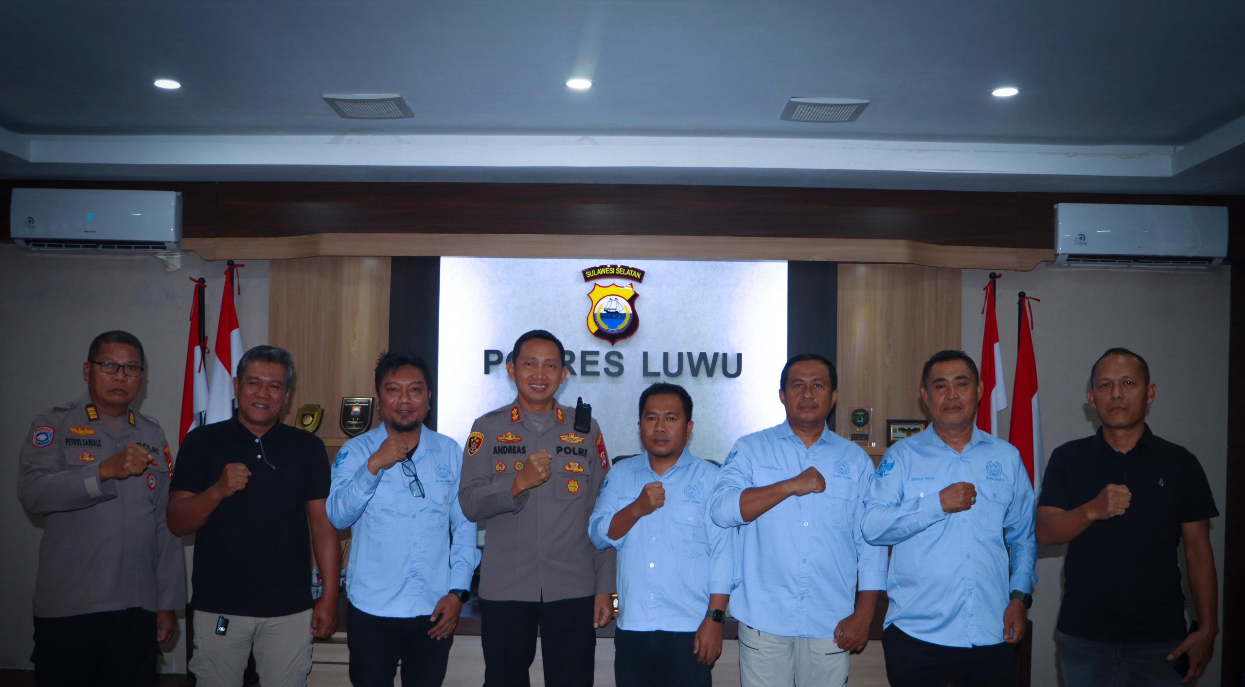Jelang Porprov Sulsel 2026, Kapolres Luwu Terima Audiensi KONI dan Tekankan Pentingnya Mental Juara