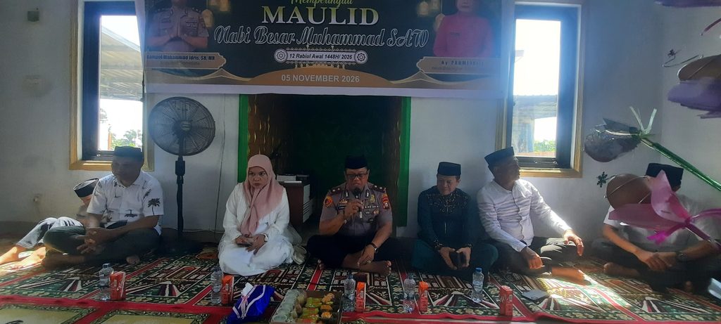 KAPOLSEK TAMALATE, AMANAH DAN KEPEDULIAN. NILAI-NILAI TERSEBUT HARUS MENJADI BAGIAN DARI SIKAP SETIAP PERSONIL