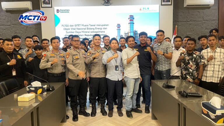 Ipda Rizki Purnomo Sampaikan Pentingnya Dukungan Lingkungan Sosial dalam Menjaga Keamanan Objek Vital Nasional di PLTGU Muara Tawar