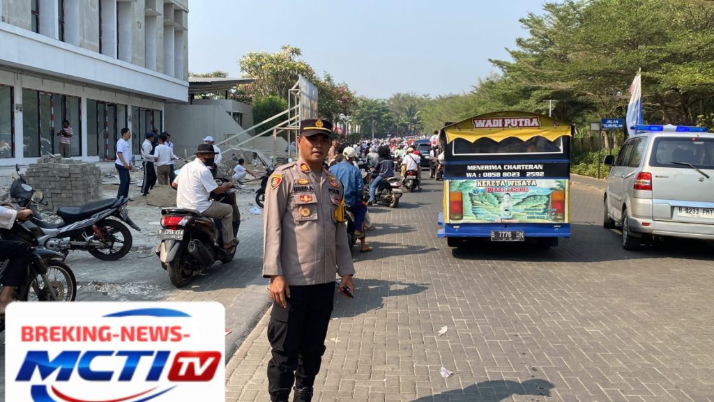 Sinergi Pengamanan Polsek Setu, Tahapan Kampanye Pilkades 2026 Berlangsung Tertib dan Kondusif