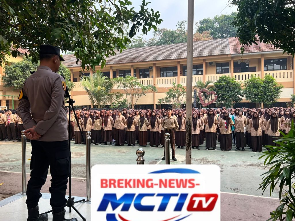 Cegah Kenakalan Remaja, Polsek Setu Dekatkan Diri dengan Pelajar SMA Negeri 1 Setu