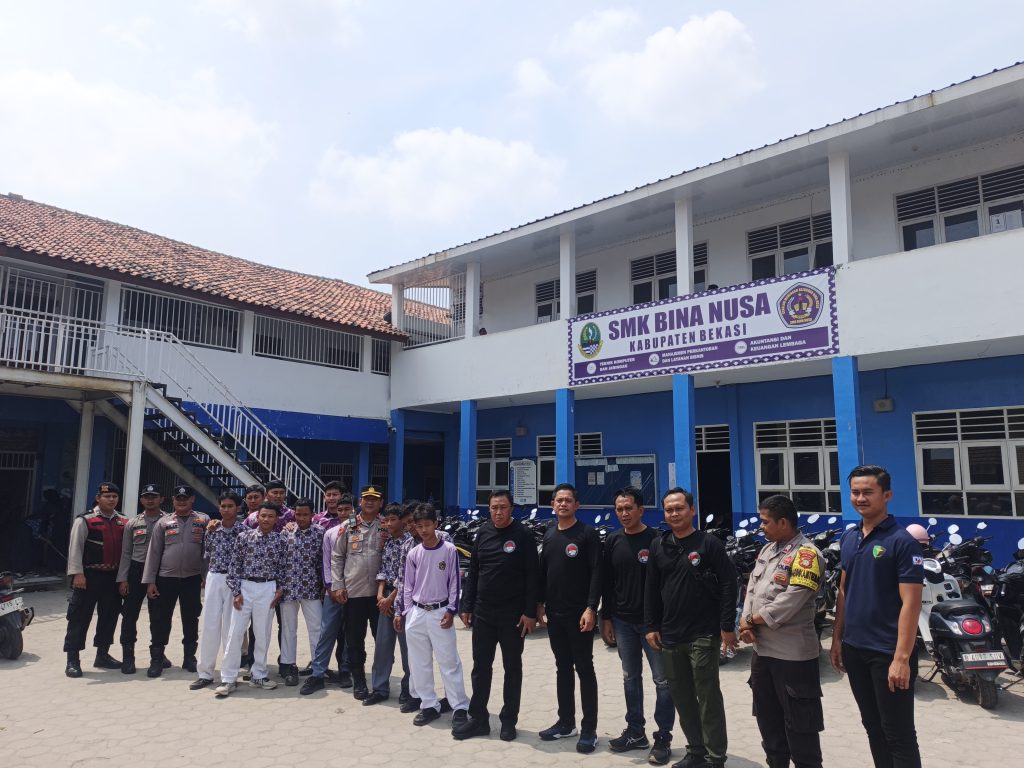 Sinergi Polisi dan Sekolah, SMK Bina Nusa Babelan Perkuat Pembinaan Pelajar