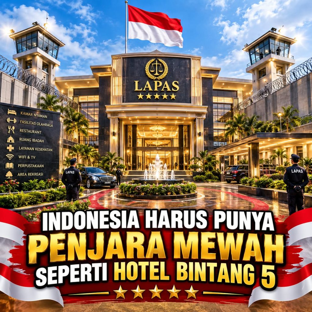 Prof DR Sutan Nasomal : Hindari Gonjang Ganjing, Rutan Swasta Seperti Apartemen Mewah Harus di Siapkan Oleh Negara Indonesia