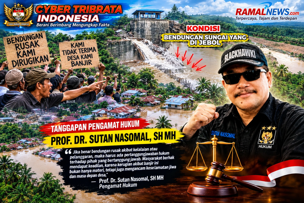 Prof Sutan Nasomal: Pembangunan Bagus, Tapi Jangan Korbankan Warga! Gubernur Sumut Diminta Dorong Penyelesaian Banjir Gambus Laut