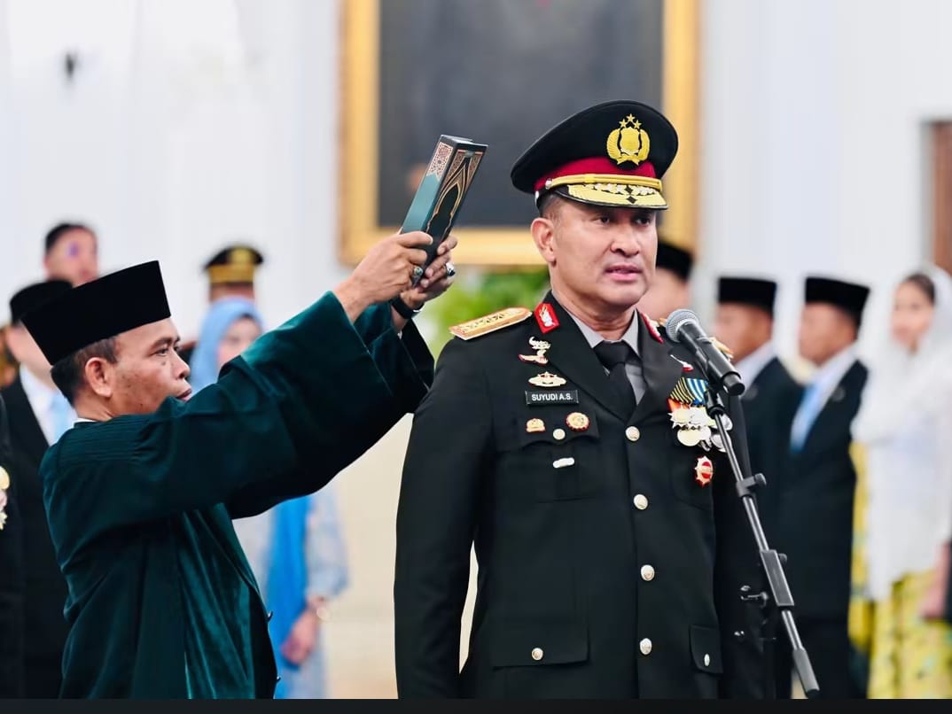 Presiden Prabowo Lantik Suyudi Ario Seto sebagai Kapolri, Wahyu Hadiningrat Jadi Wakapolri