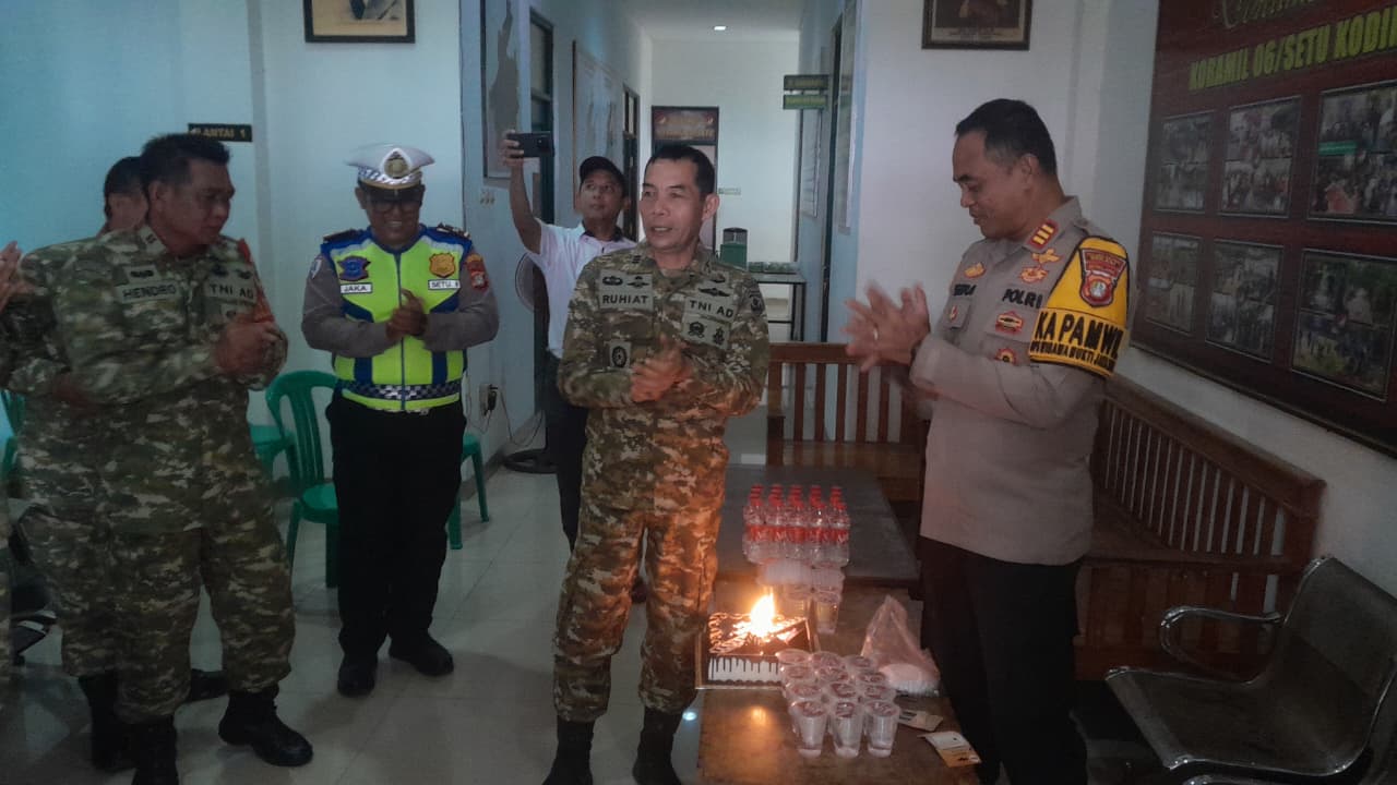 Dari Koramil Setu, Semangat Sinergitas TNI-Polri Terpancar di HUT ke-81 TNI