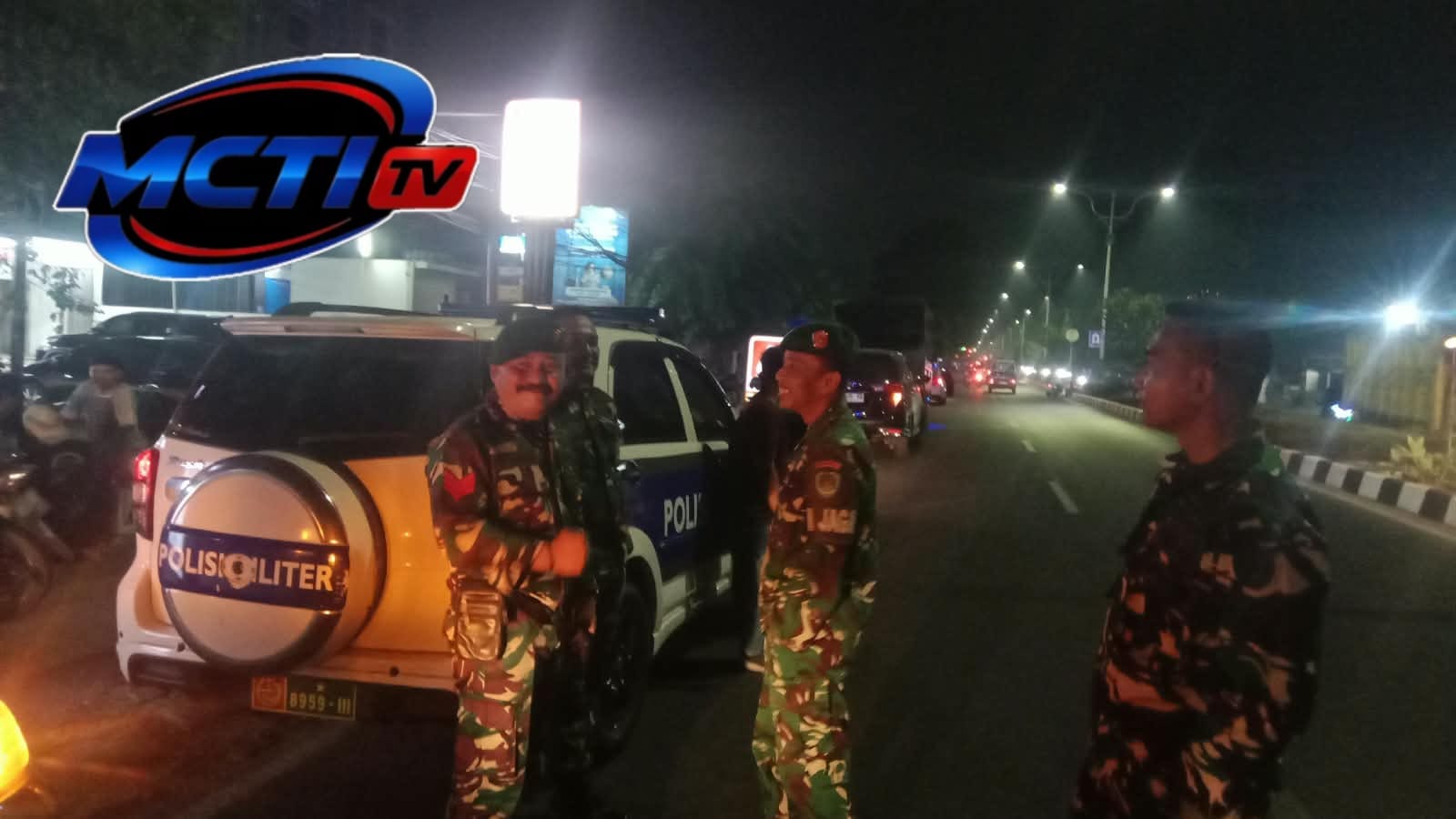POLRES KARAWANG BERSAMA POLISI MILITER GELAR RAZIA BALAP LIAR DI JALAN BYPASS, KARAWANG